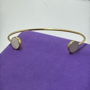 💛 Gold Tone, Cuff Bracelet